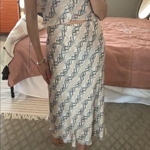 Bec & Bridge Phyton Midi Skirt